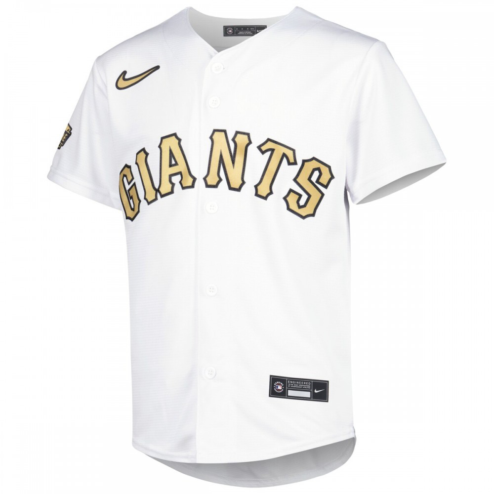 San Francisco Giants Youth 2022 MLB All-Star Game Replica Jersey - White-Pro Kit Vault | Brand New 26/27 Sports Jerseys